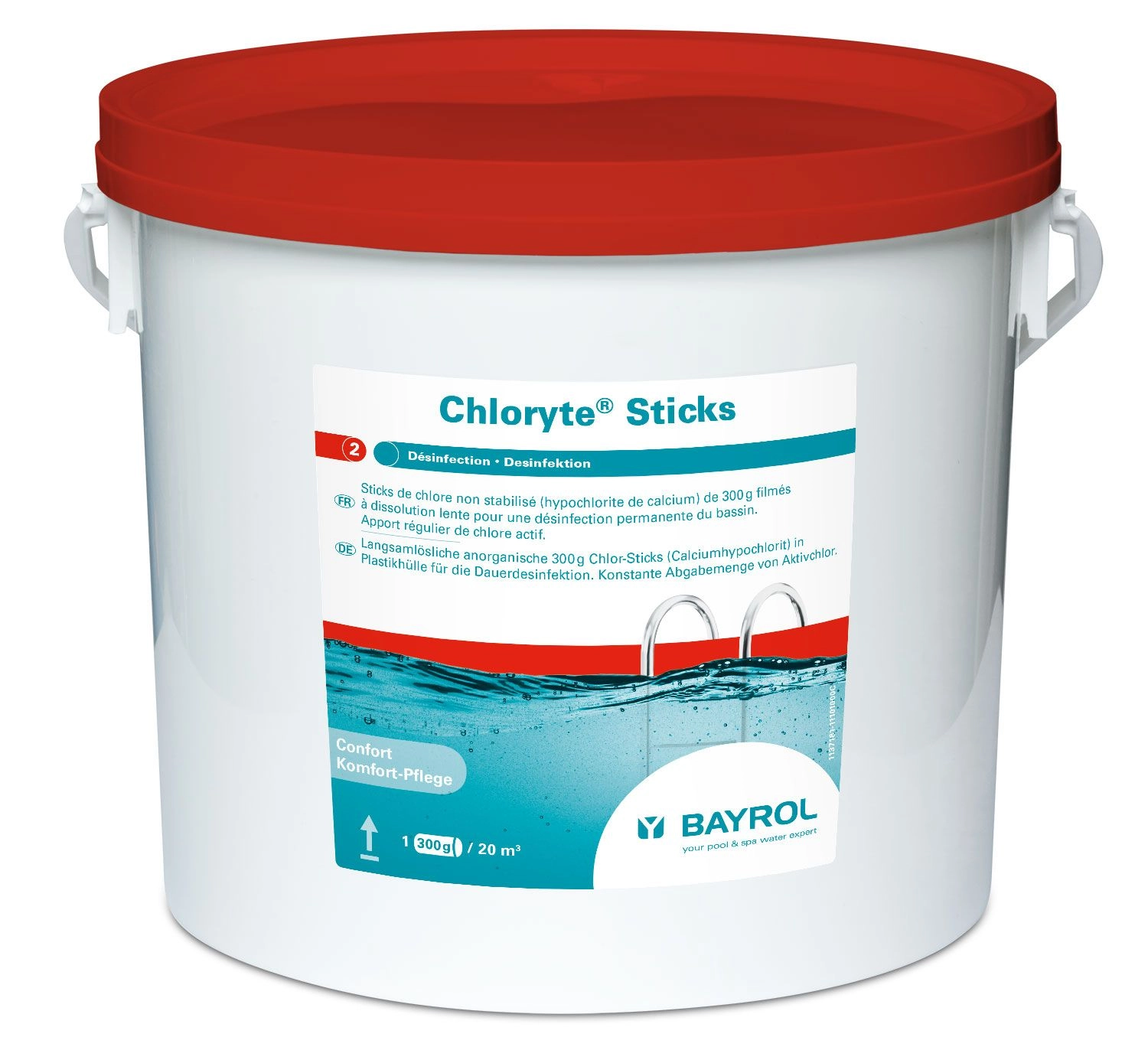 Chlore Lent Chloryte Sticks 4,5 Kg Bayrol 3 Chlore Lent Chloryte Sticks 4,5 Kg Bayrol