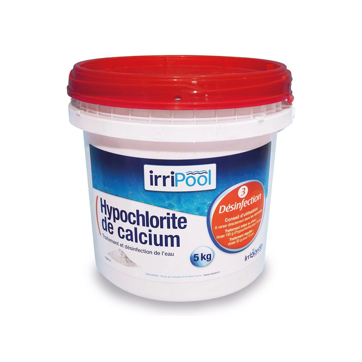 Hypochlorite De Calcium 5 Kg Irripool 3 Hypochlorite De Calcium 5 Kg Irripool