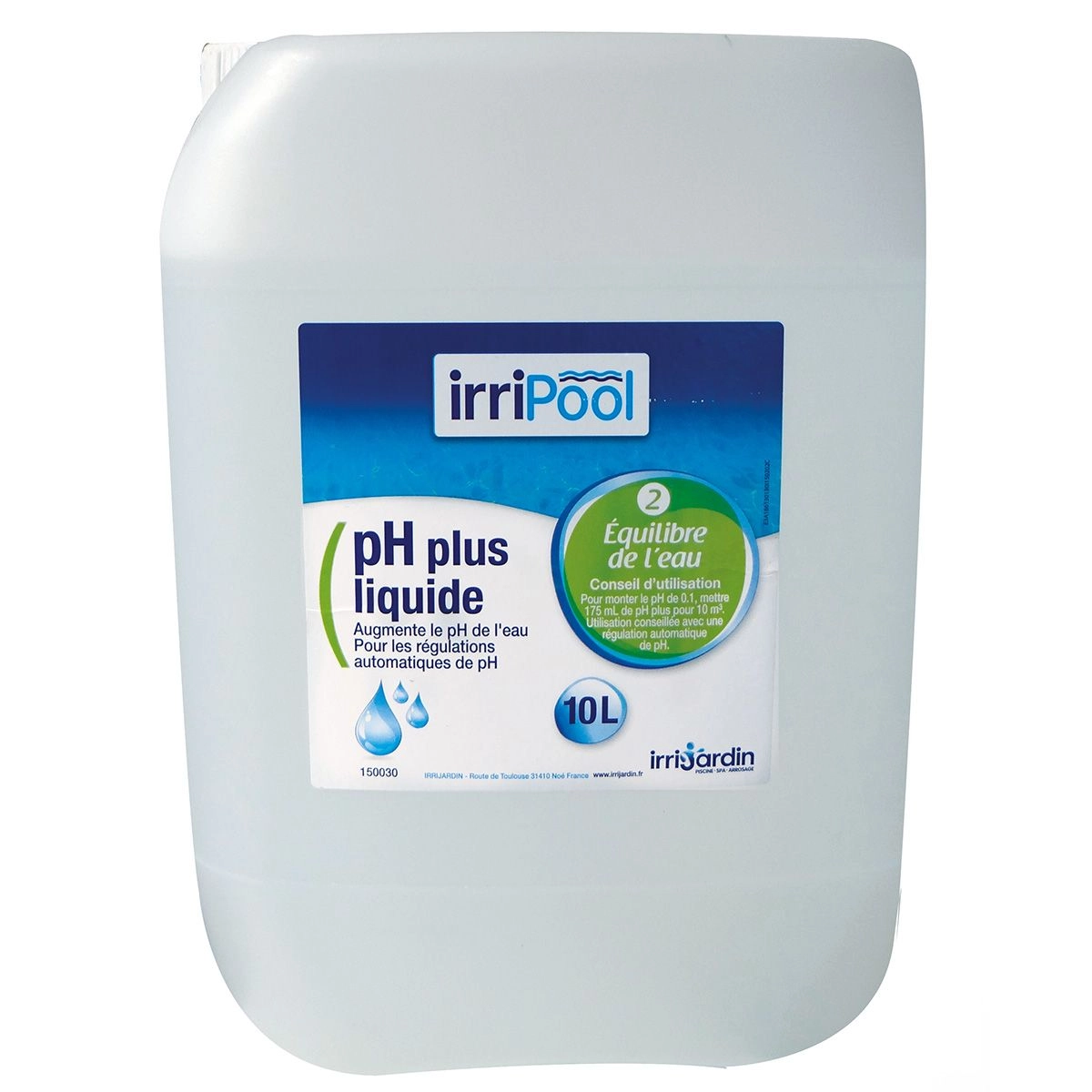 PH Plus Liquide 10 L Irripool 3 PH Plus Liquide 10 L Irripool