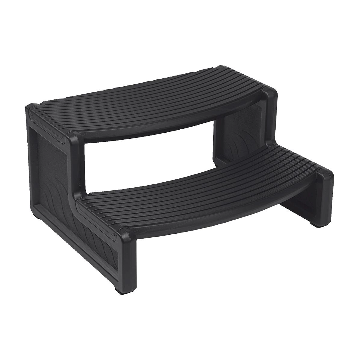 Escalier PVC Pour Spas Black 3 Escalier PVC Pour Spas Black