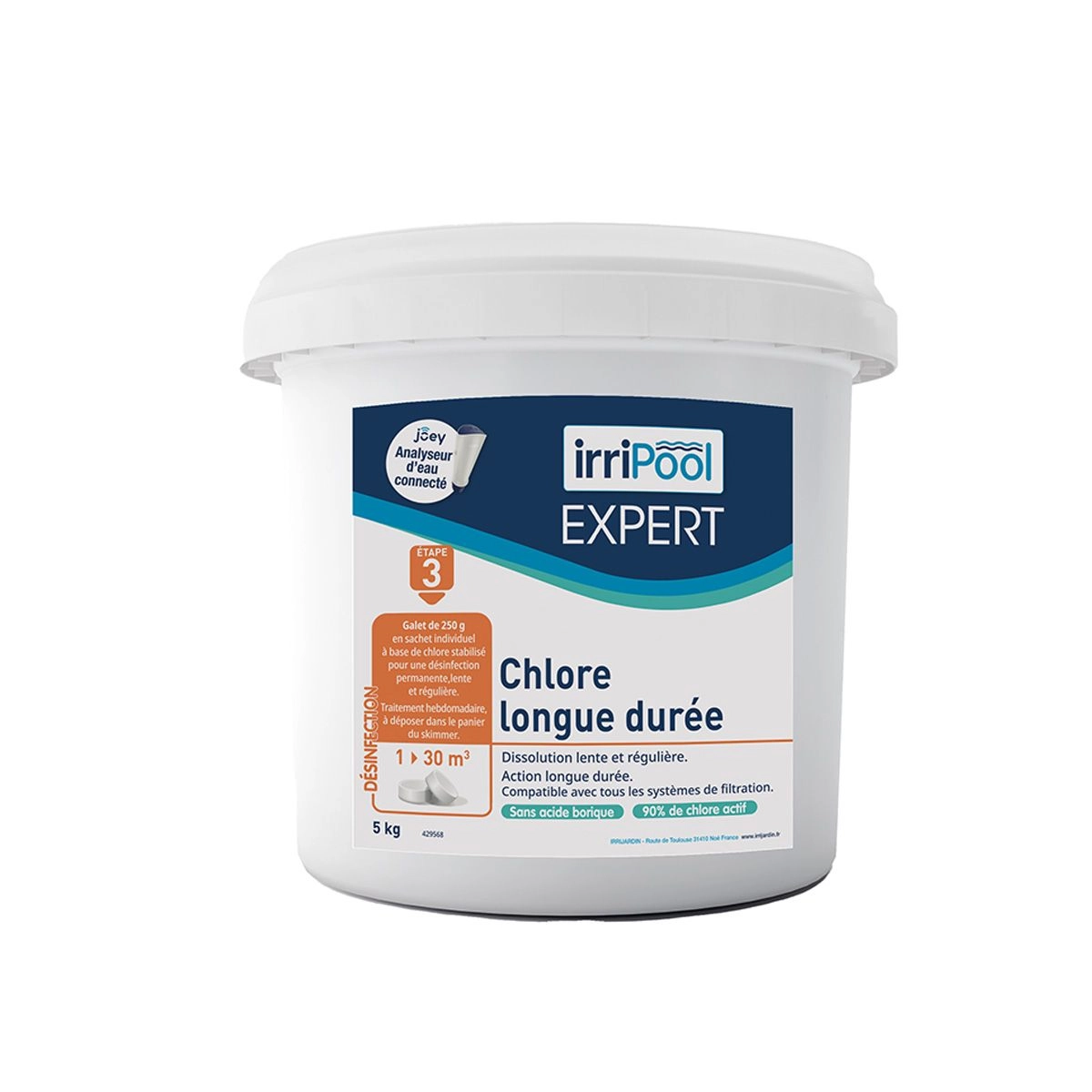Chlore Longue Duree 5 Kg Expert Irripool 3 Chlore Longue Duree 5 Kg Expert Irripool