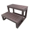 Escalier Composite Pour Spa -Hydro Expert 434036 imgWEB Escalier Composite marron 1 8d67