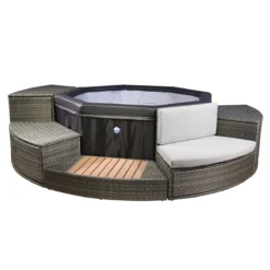 Spa Semi-rigide Avec Mobilier Octopus Netspa