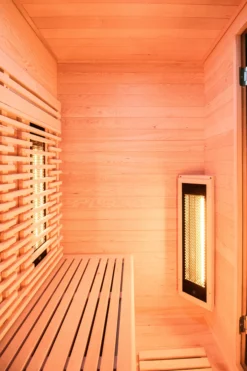 Sauna Infrarouge Pure Wave 3 Places -Hydro Expert HL PUR03 3 Inside left 8728