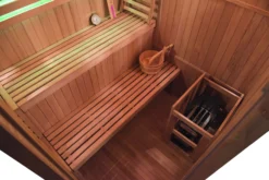 Sauna Traditionnel D'angle Venetian 3-4 Places -Hydro Expert HL VN04C 5 b8ab